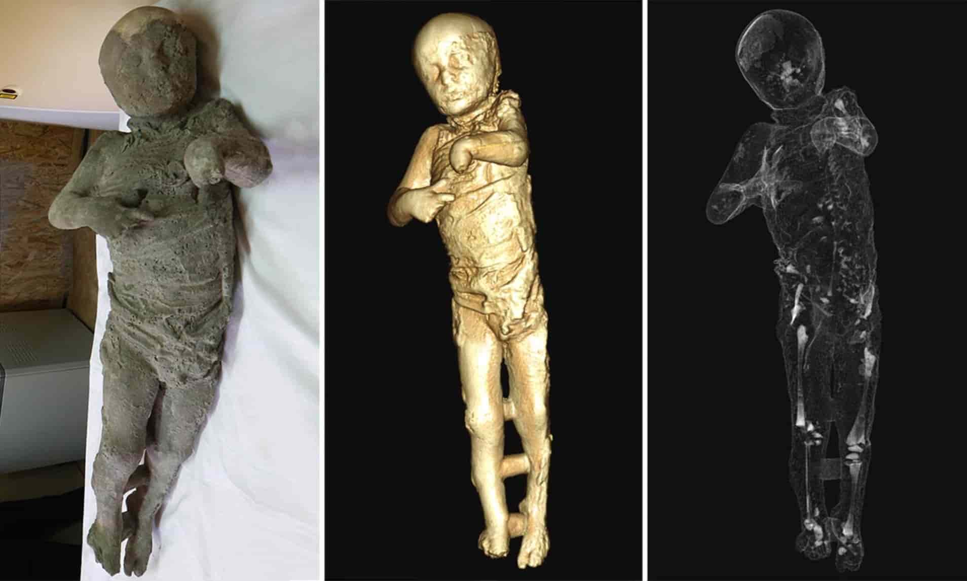 New insights of Pompeii victims revealed through CT Scans