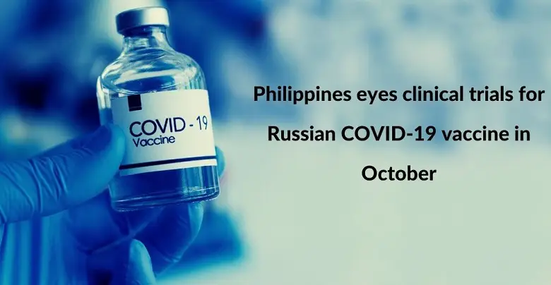 Philippines To Test Russian COVID-19 Vaccine In October