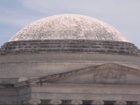 Black Slime Covers Washington DC Iconic Memorial
