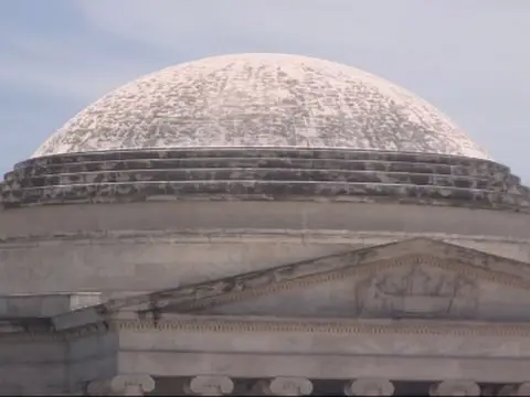 Black Slime Covers Washington DC Iconic Memorial