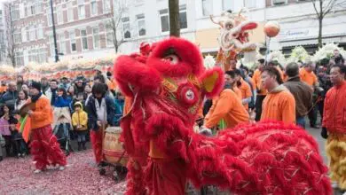 Chinese New Year With Pomp and Show