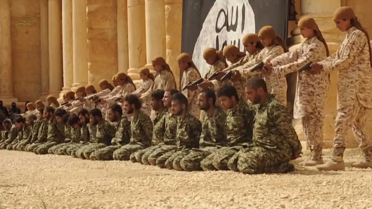 ISIS released the mass execution video of Yemini Soldiers