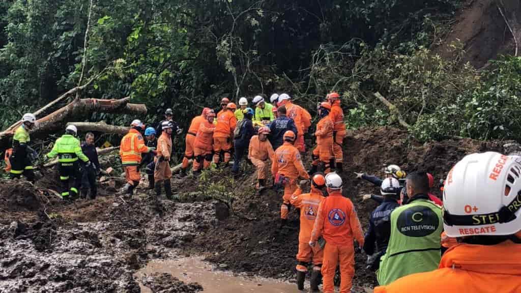 Landslide floods lash Colombia, emergency declared