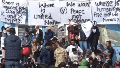 Migrants Protests at the Greek Border-min