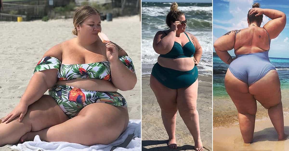 Plus Size Women Don Bikini