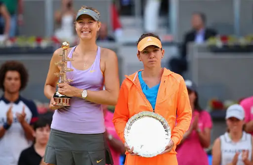 Sharapova and Halep