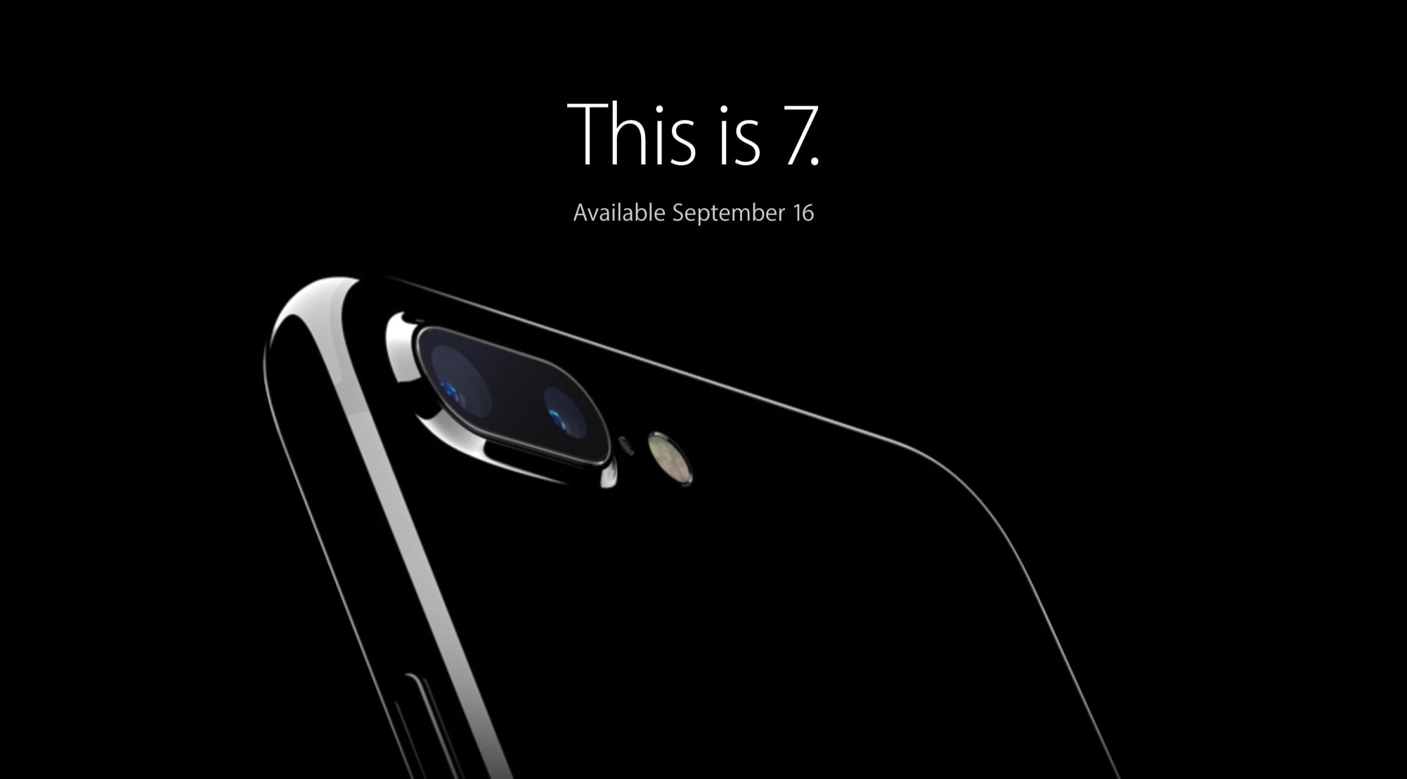 iPhone 7 New Slogan