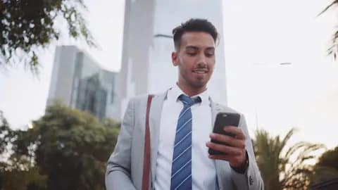 man checks his phone 85 times a day