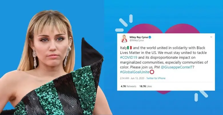 Miley Cyrus to Make New Funding Commitments for Black Lives Matter Campaign