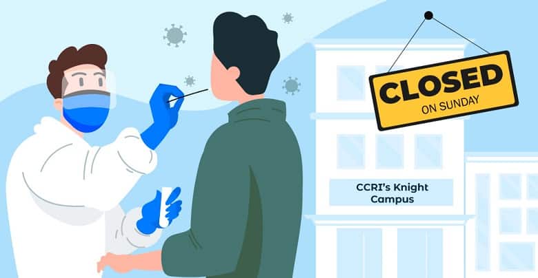 COVID-19 Testing Site at the CCRI Knight Campus to Close Soon