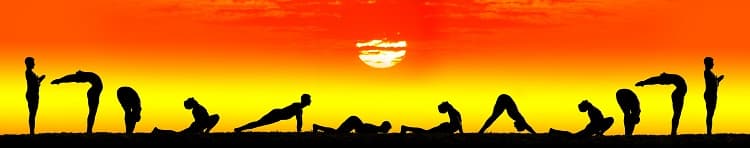 10 Steps of Surya Namaskar