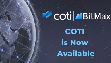 COTI Token Now Available for Purchase on BitMax Crypto Exchange