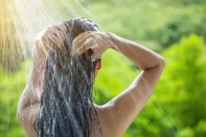 Don’t let rainwater stay in your hair