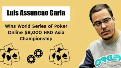 Brazilian Luis Assuncao Garla Won World Series of Poker 2020