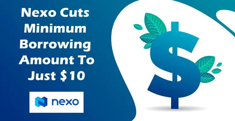 Nexo’s Instant Crypto Credit Rates Lowered to $10