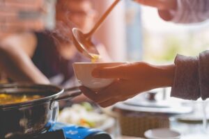 Order a soup or salad to start