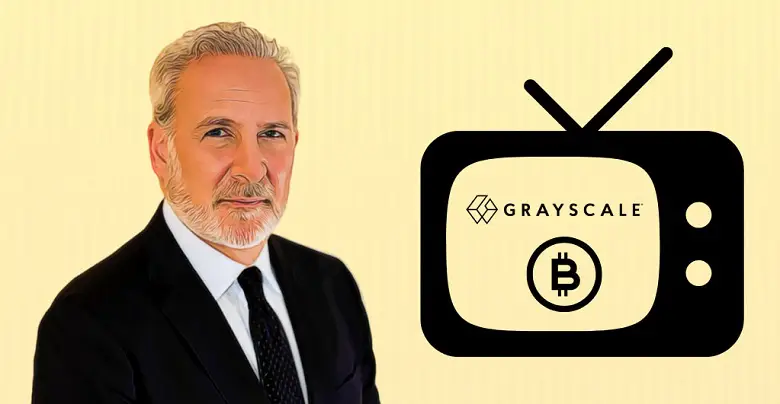 Peter Schiff: Grayscale to Run Another Ad Campaign for BTC