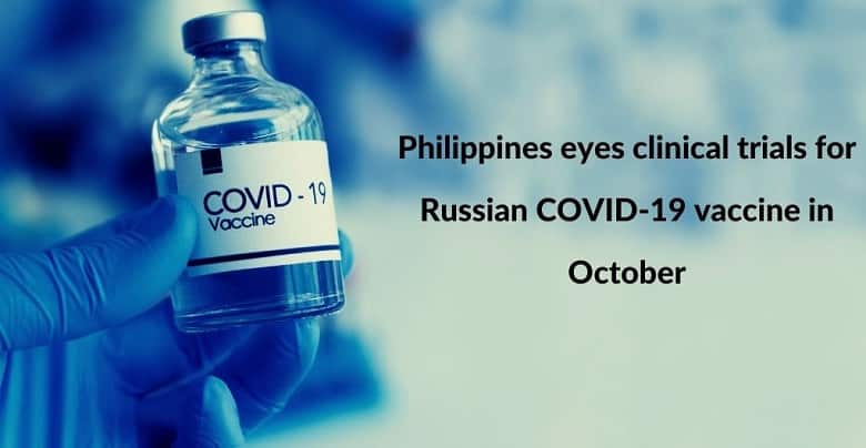 Philippines To Test Russian COVID-19 Vaccine In October