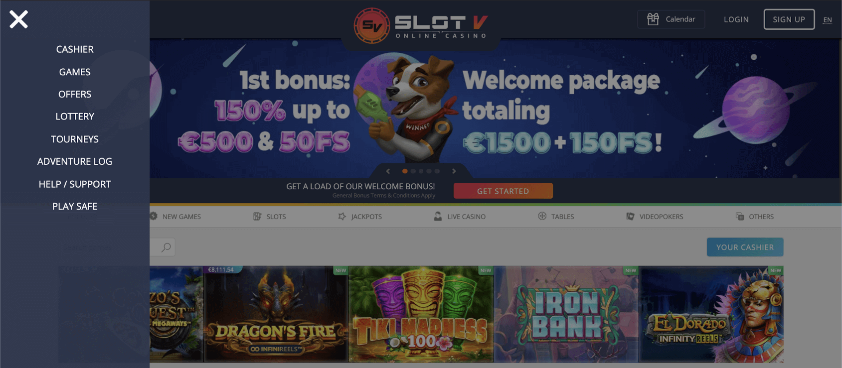 Review of SlotV Casino