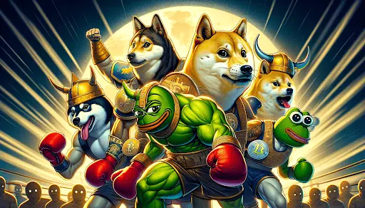 Meme coin SHIB battles with BUDZ for top Shiba crypto claim