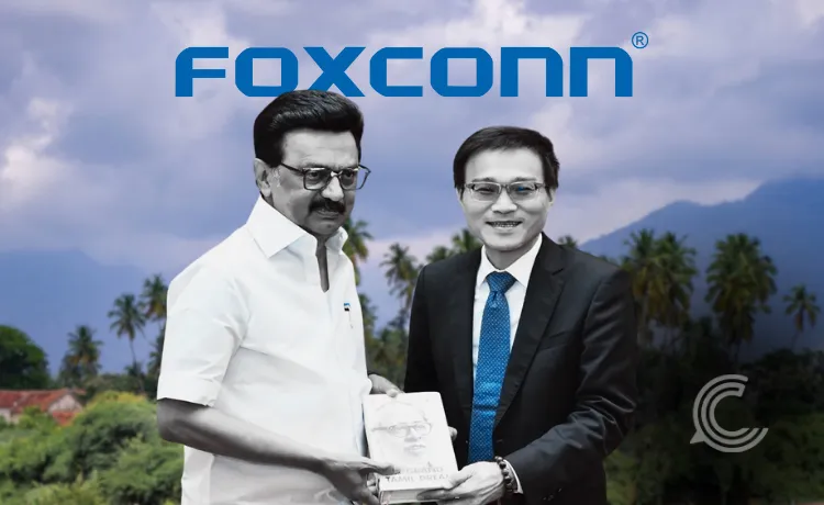 Foxconn announces a ₹15,000 crore investment in Tamil Nadu