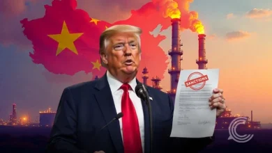 US Treasury Secretary Scott Bessent announcing Iran Oil Sanctions.