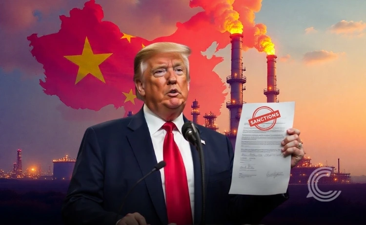 US Treasury Secretary Scott Bessent announcing Iran Oil Sanctions.