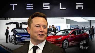 Elon Musk smiling after Tesla shareholders approve his $1 trillion pay package