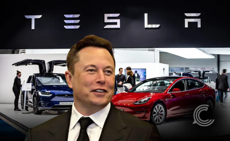 Elon Musk smiling after Tesla shareholders approve his $1 trillion pay package