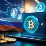 Russian central bank headquarters amid cryptocurrency regulation push