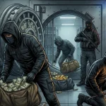 Ocean's 11 gang, German bank