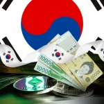 South Korea's won weakening against the US dollar with financial market impact