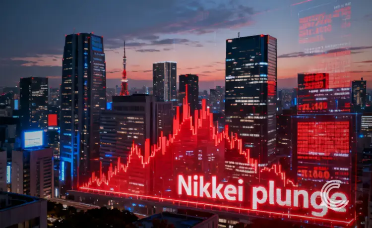 Japan's Market Implosion Nikkei Plunges 4.2% as ¥48.3T Wiped Out in One Day