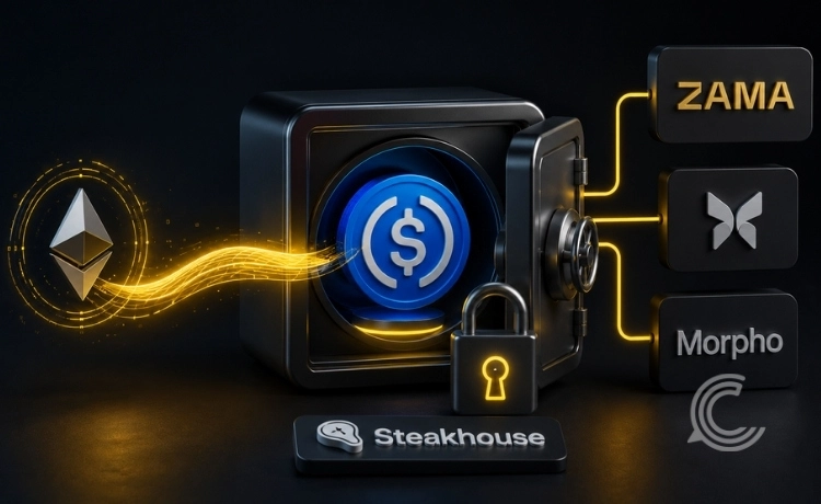 Zama Brings Confidential USDC Yield to Ethereum with Steakhouse and Morpho